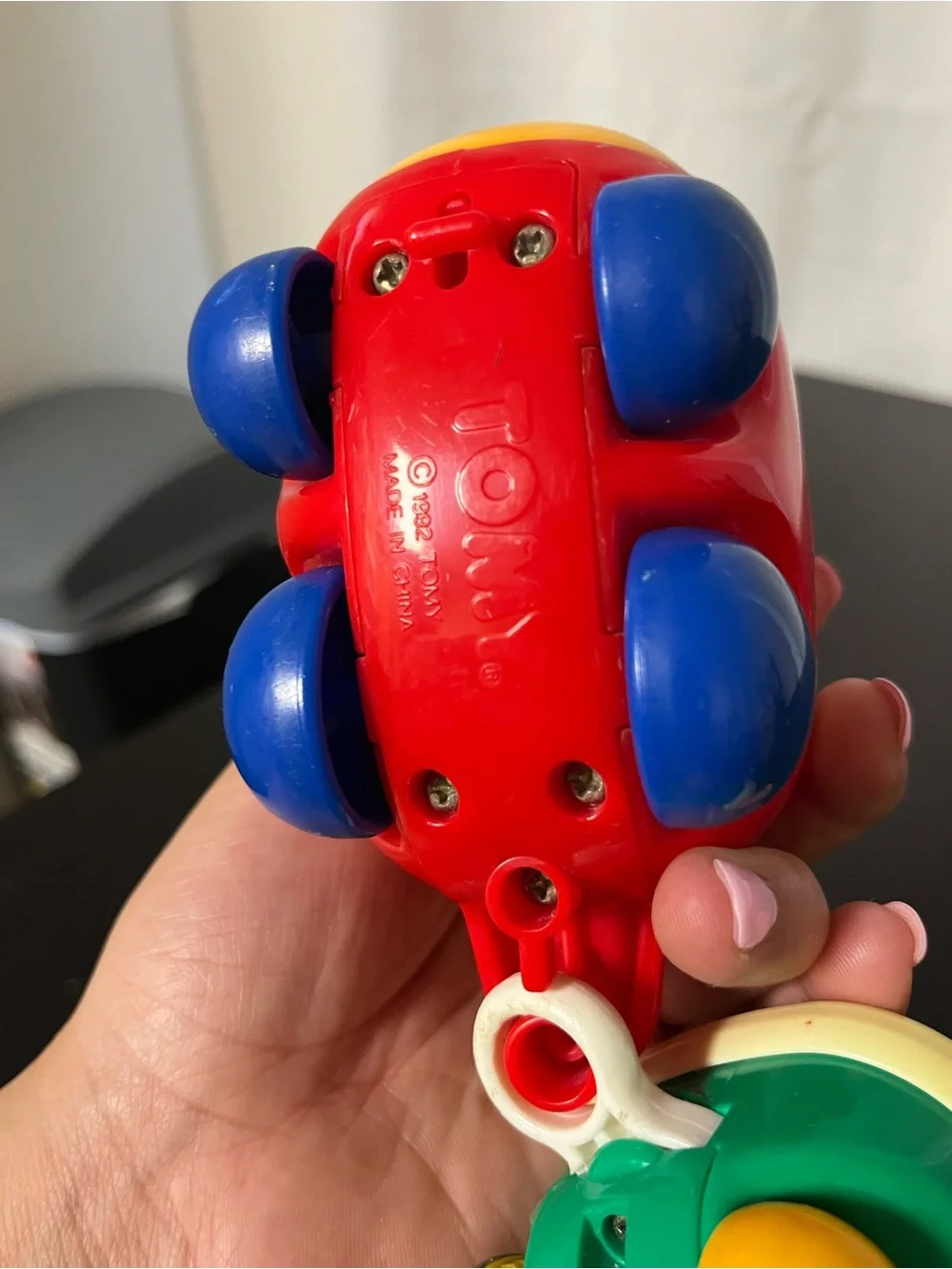 1992 Tomy 1992 Vintage Colorful Toy Train
